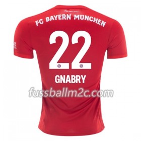 Fußballtrikots FC Bayern München Serge Gnabry 22 Heim Trikotsatz 2019-2020